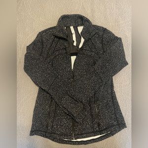 Lululemon define jacket, size 12, black and white pattern